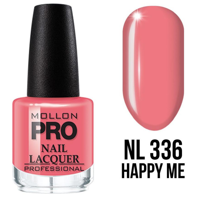 Classic nail polish n°336 Happy Me Mollon Pro 15ML