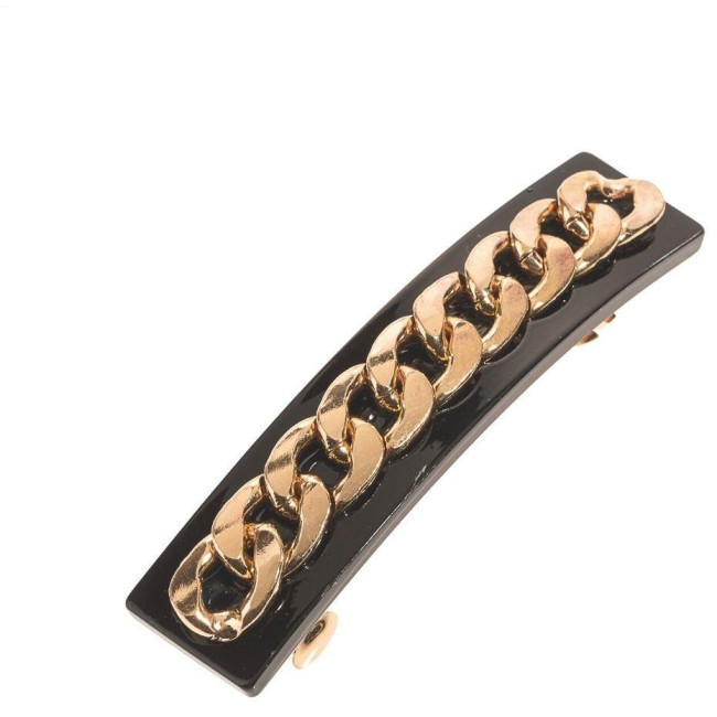 Barrette à cheveux en métal dorée