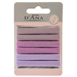 6 purple elastics