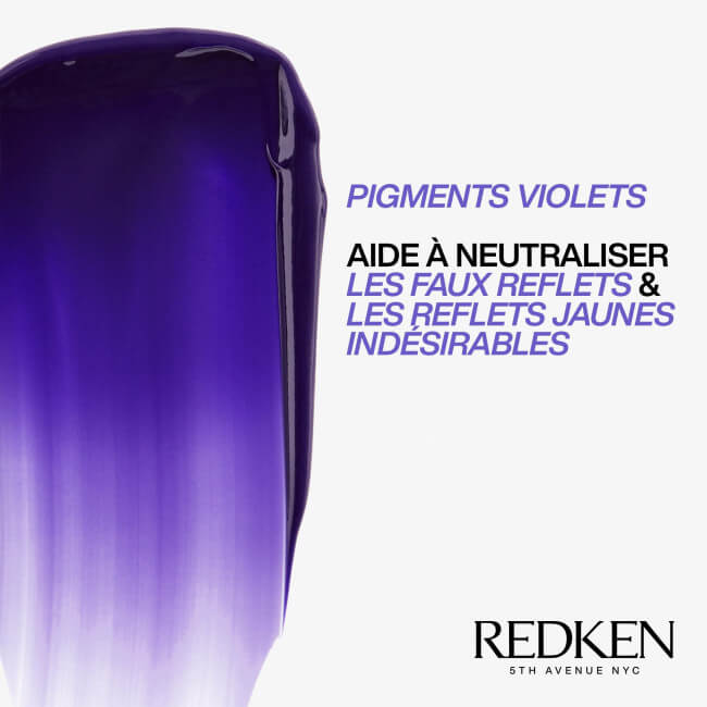 Routine neutralisante Color Extend Blondage Redken, spécialement conçus pour les cheveux blonds, naturels, colorés et/ou méchés.