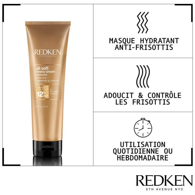 Routine hydraterend voor droog haar All Soft Redken
