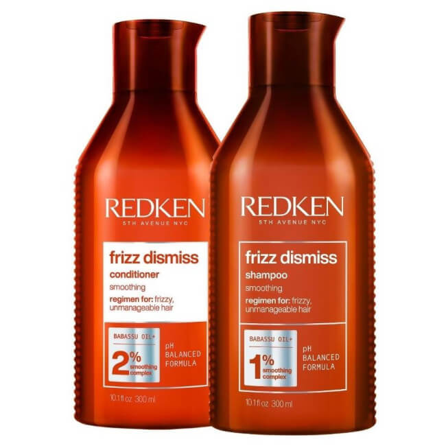 Rotina anti-frizz Frizz Dismiss Redken