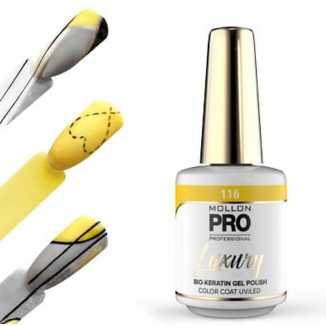 Vernis semi-permanent Luxury n°116 Illuminating Mollon Pro 8ML