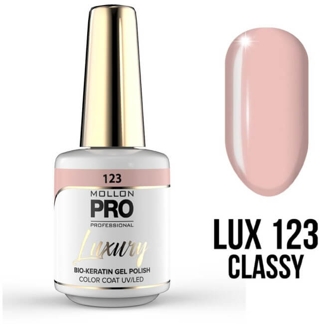 Vernis semi-permanent Luxury N°120 Sweetness Mollon Pro 8ML