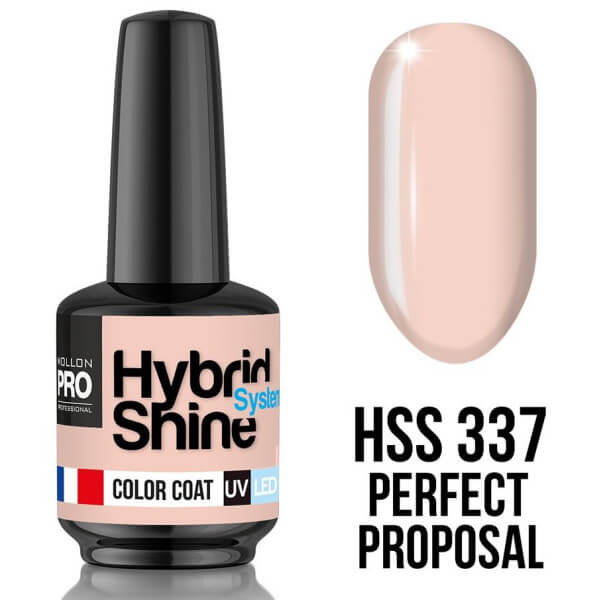 Mini vernis semi-permanent Hybrid Shine n°345 Cosy Time Mollon Pro 8ML