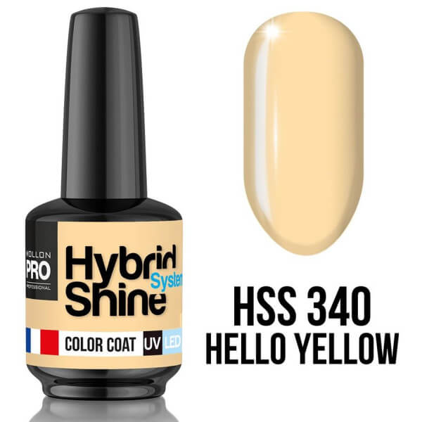 Mini vernis semi-permanent Hybrid Shine n°345 Cosy Time Mollon Pro 8ML