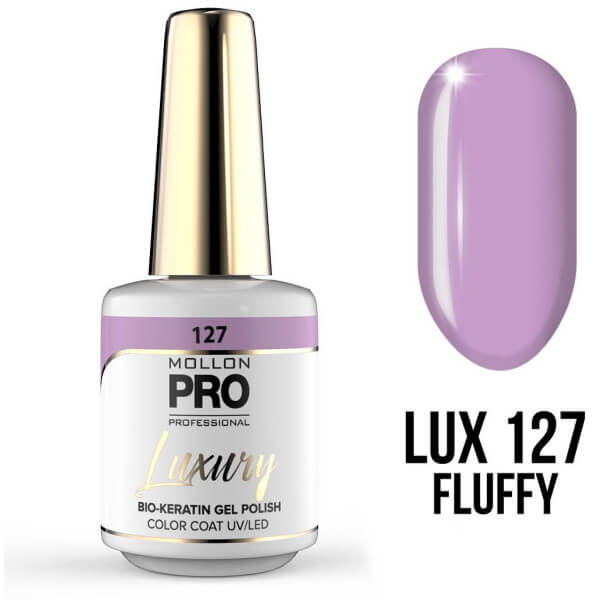 Vernis semi-permanent Luxury n°127 Fluffy Mollon Pro 8ML