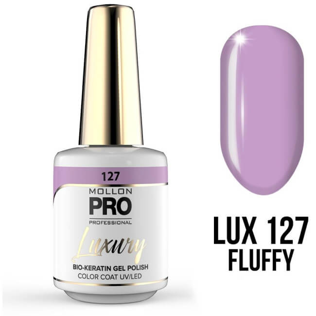 Vernis semi-permanent Luxury n°127 Fluffy Mollon Pro 8ML