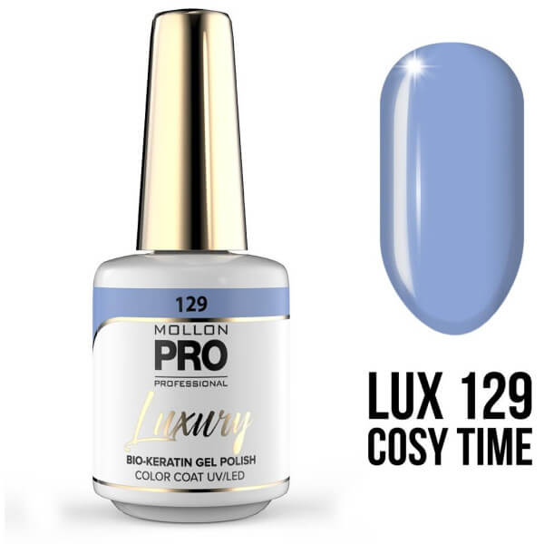 Vernis semi-permanent Luxury n°129 Cosy Time Mollon Pro 8ML