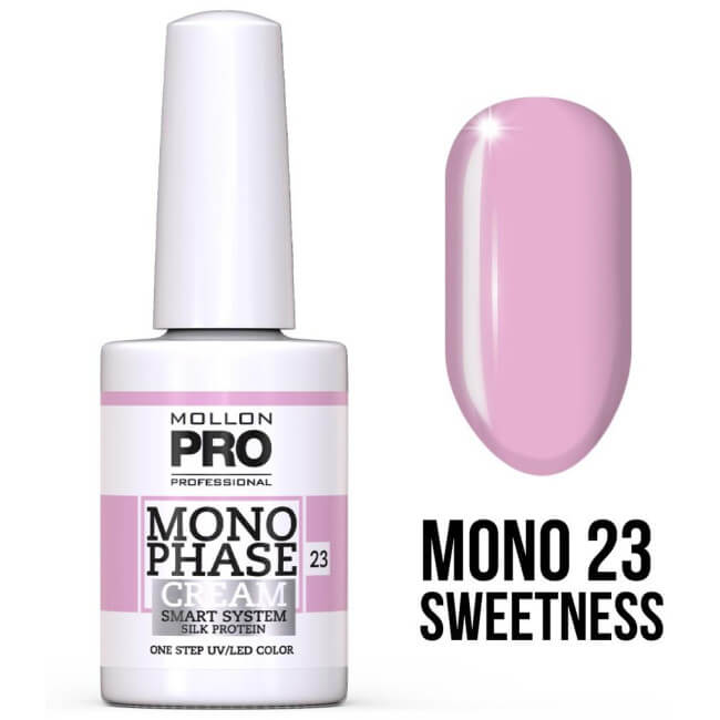 Verniz Monofásico n°23 Sweetness uv/led Mollon Pro 10ML
