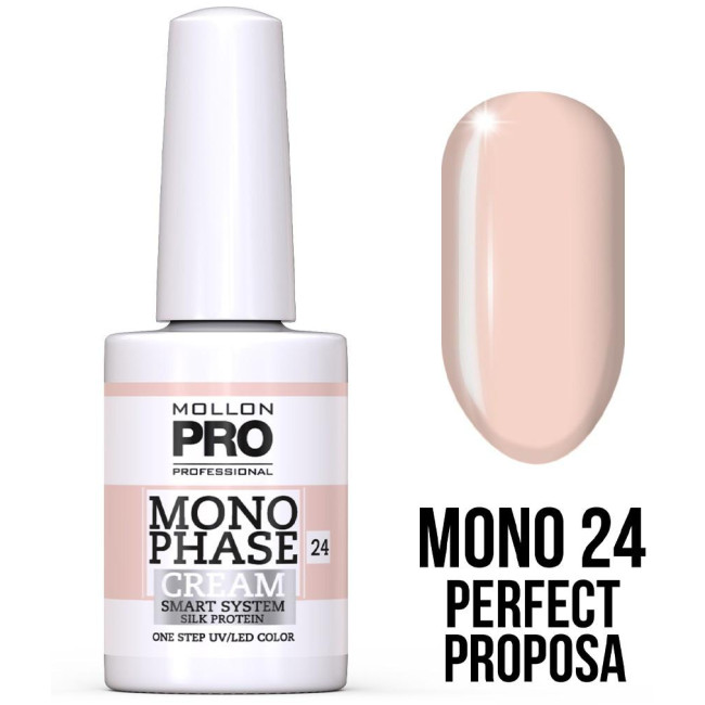 Vernis Monophase n°24 Perfect Proposal uv/led Mollon Pro 10ML