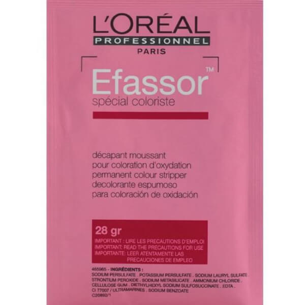 EFASSOR saqueta de 28 gramas da L'Oréal EFASSOR saqueta de 28 gramas da L'Oréal