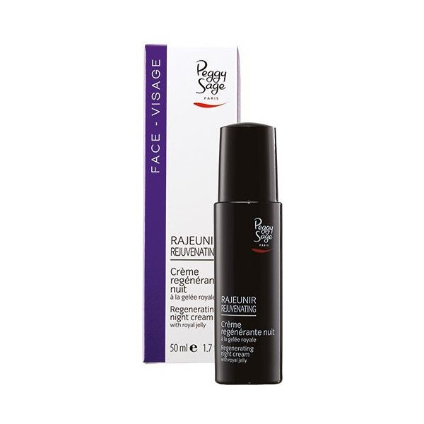 Crema regeneradora noche con jalea real 50ml Peggy Sage Crema regeneradora noche con jalea real 50ml Peggy Sage