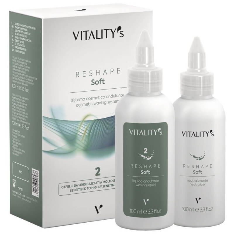 Permanente Reshape Soft krullend nr. 2 Vitality's 2*100ML
