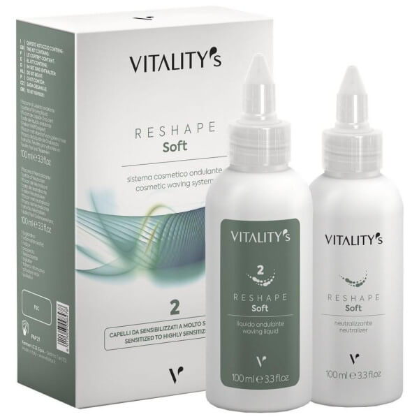 Permanente Reshape Soft krullend nr. 2 Vitality's 2*100ML Permanente Reshape Soft krullend nr. 2 Vitality's 2*100ML