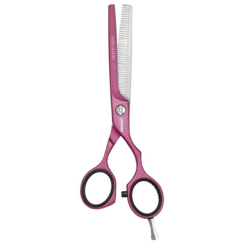 Tesoura escultora Pastell Plus Offset 40 Berry Jaguar
