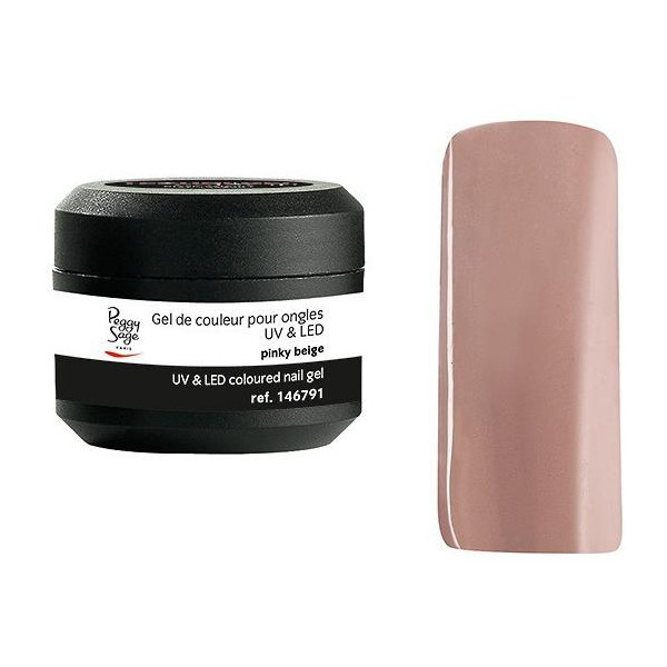 Gel UV techni color pinky beige Peggy Sage Gel UV techni color pinky beige Peggy Sage