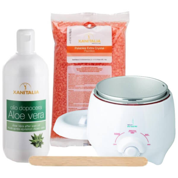 Pacote de Cera Descartável sem Faixas 800g (Laranja) Pacote de Cera Descartável sem Faixas 800g (Laranja)