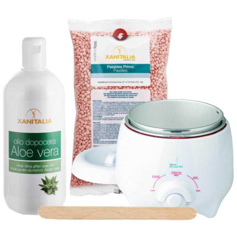 Pack de Cera Descartável sem Tiras 1000g (Rosa)