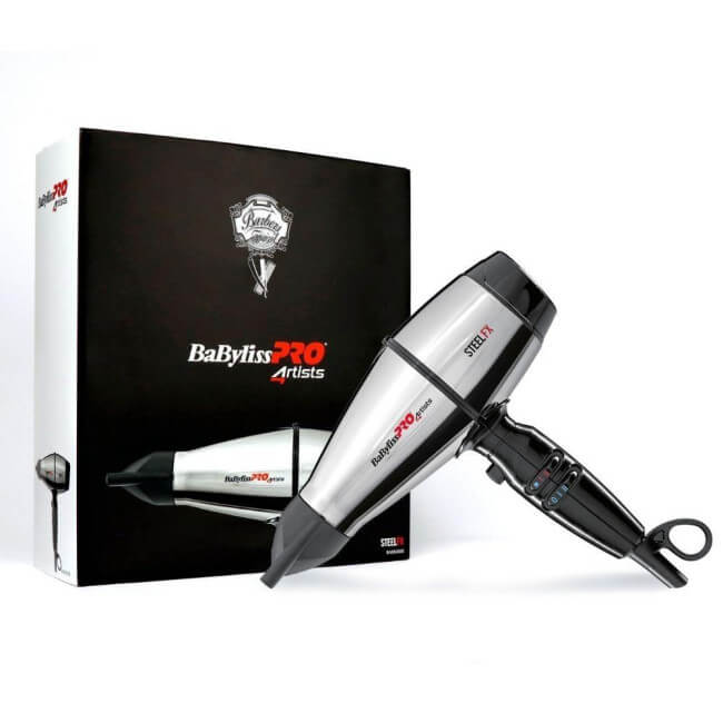 Secador de cabelo de metal SteelFx 2000W 4artists Babyliss Pro