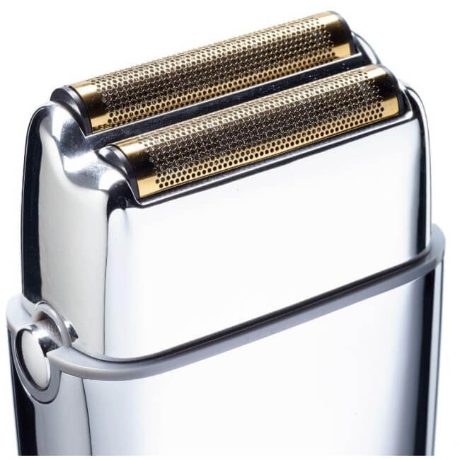 Lâmina dupla cromada recarregável para barbeadores 4artists Babyliss Pro