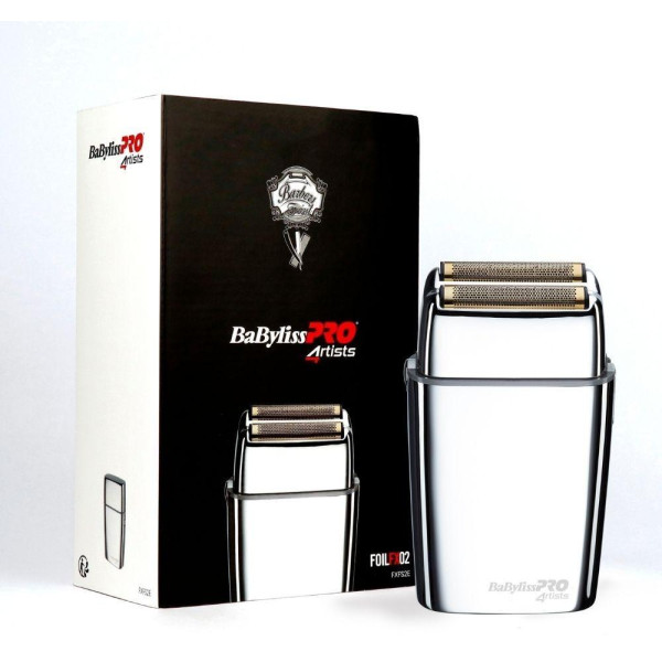 BabylissPRO Cordless Metal Double Foil Shaver RED FoilFx02-FXFS2R