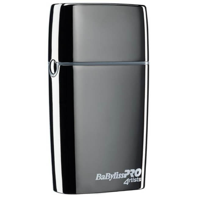 Oplaadbare dubbele scheermes met stalen mesjes van 4artists Babyliss Pro.