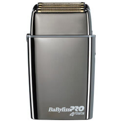 Oplaadbare dubbele scheermes met stalen mesjes van 4artists Babyliss Pro.