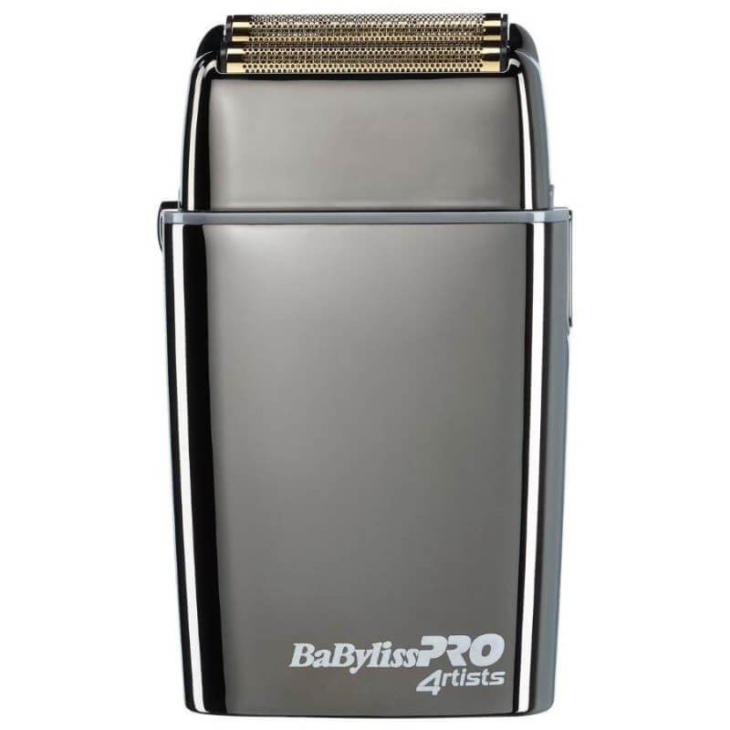 Oplaadbare dubbele scheermes met stalen mesjes van 4artists Babyliss Pro.
