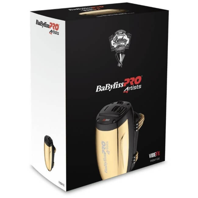 Masajeador vibrante gold VibeFx 4artists de Babyliss Pro.