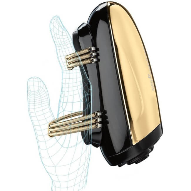 Massajador vibratório Gold VibeFx 4artists da Babyliss Pro