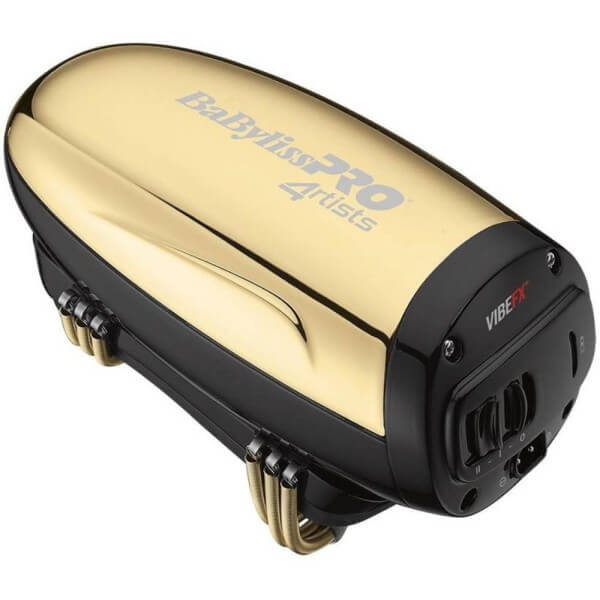 Massajador vibratório Gold VibeFx 4artists da Babyliss Pro Massajador vibratório Gold VibeFx 4artists da Babyliss Pro