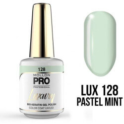 Barniz de lujo semipermanente n ° 128 Pastel Mint Mollon Pro 8ML