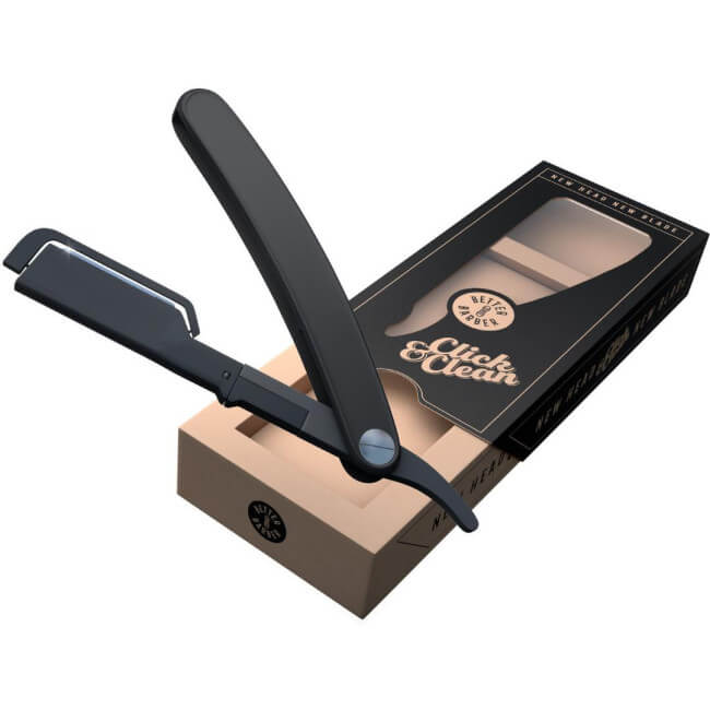 Scheerset Click & Clean + 80 mesjes - Shop Hair