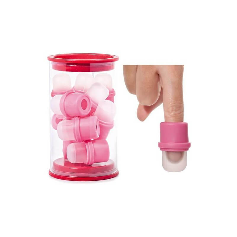 Recipiente para remover o verniz semi-permanente Conjunto de 10