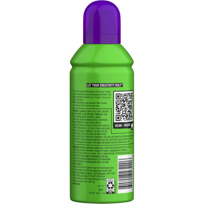 Mousse Foxy Curls Bed Head Tigi 250ML

Translation: Lockenmousse Foxy Curls Bed Head Tigi 250ML