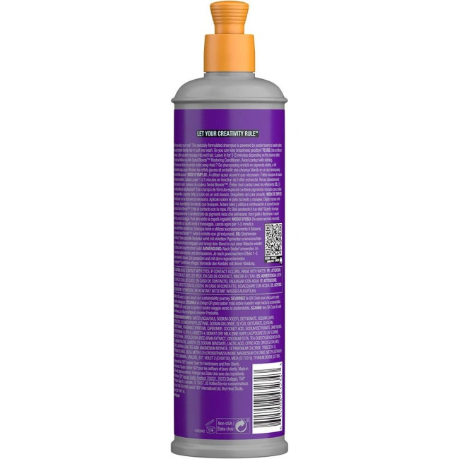 Violettes Shampoo für blondes Haar Serial Blonde Bed Head Tigi 400 ml