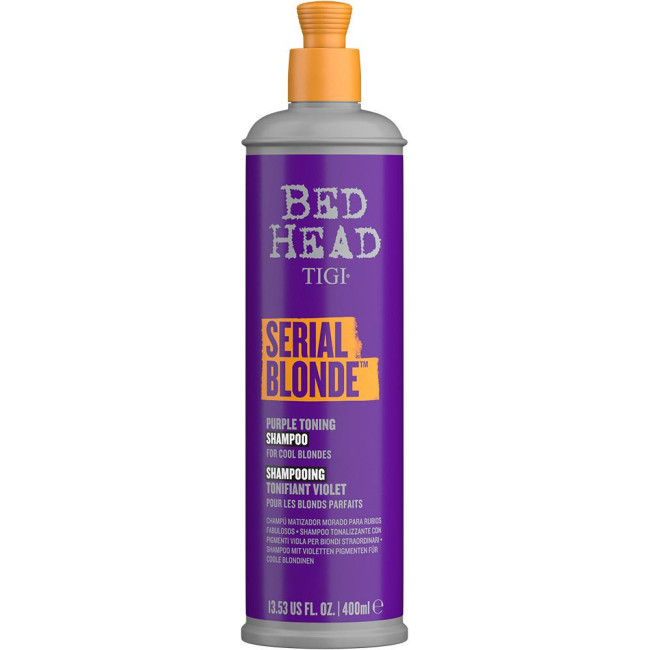 Shampooing violet Serial blonde Bed Head Tigi 400ML