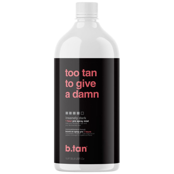 Brume en spray autobronzante Too tan to give a damm b.tan 1L