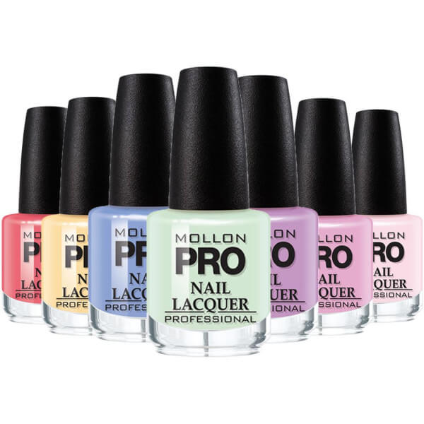 Verniz clássico coleção Nude & Pastel Mollon Pro Verniz clássico coleção Nude & Pastel Mollon Pro
