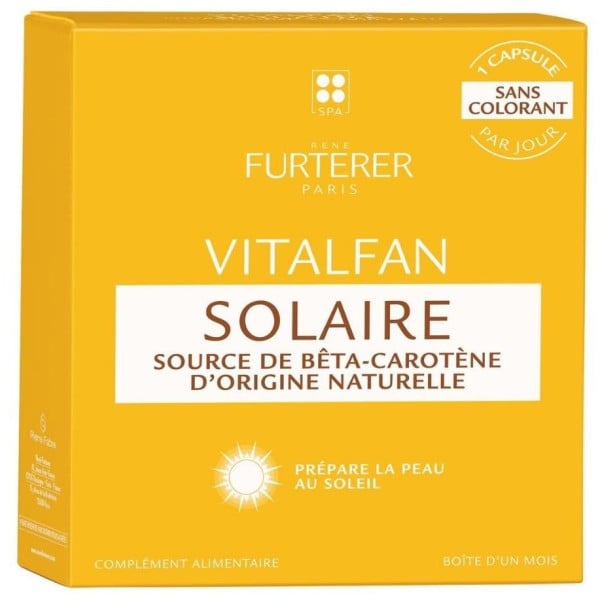 Dietary Supplements Solar 1-month Vitalfan René Furterer