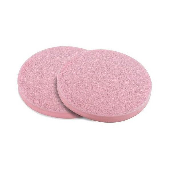 Esponjas redondas de PVA umedecidas Rosa ø7,5cm x2 Esponjas redondas de PVA umedecidas Rosa ø7,5cm x2