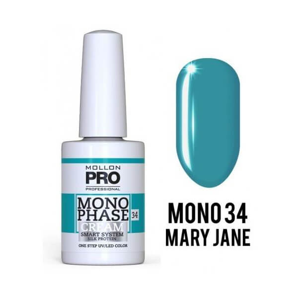 Smalto Monofase n°34 Mary Jane uv/led Mollon Pro 10ML