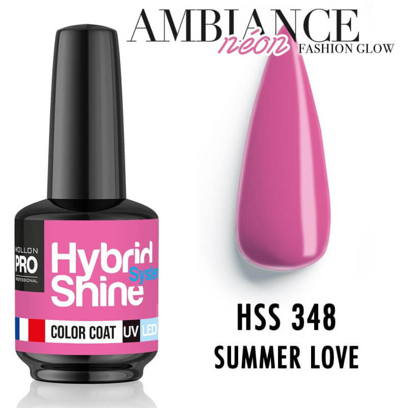 Mini barniz semipermanente Hybrid Shine n ° 343 Fluffy Mollon Pro 8ML