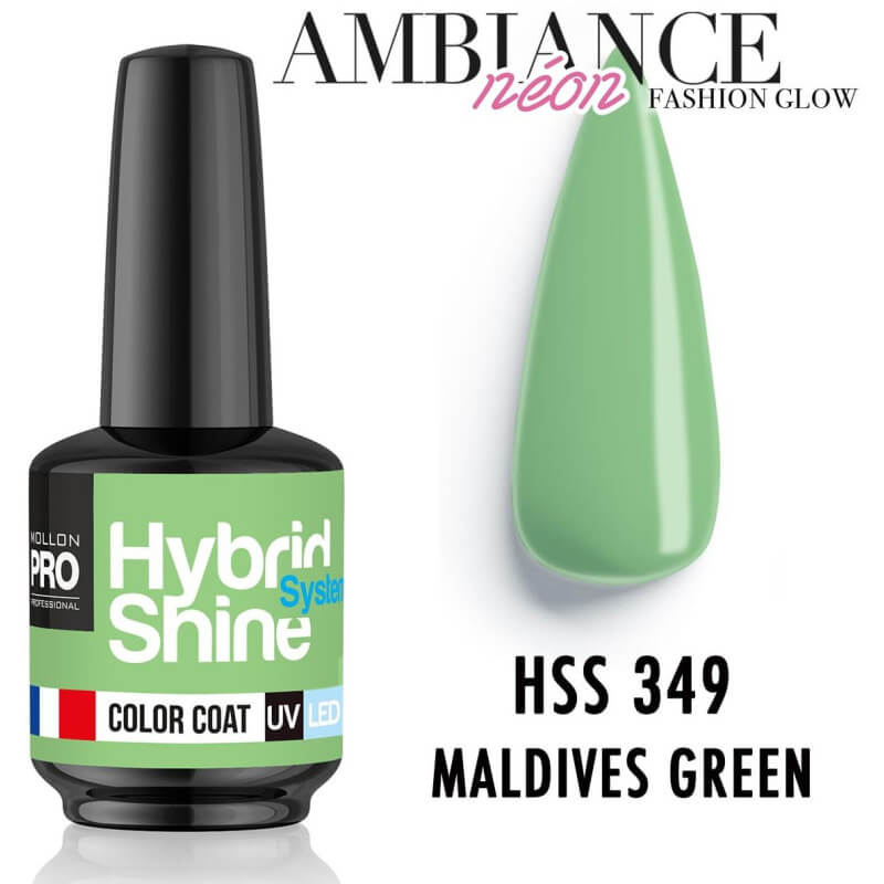 Mini semi-permanent Hybrid Shine varnish n ° 343 Fluffy Mollon Pro 8ML