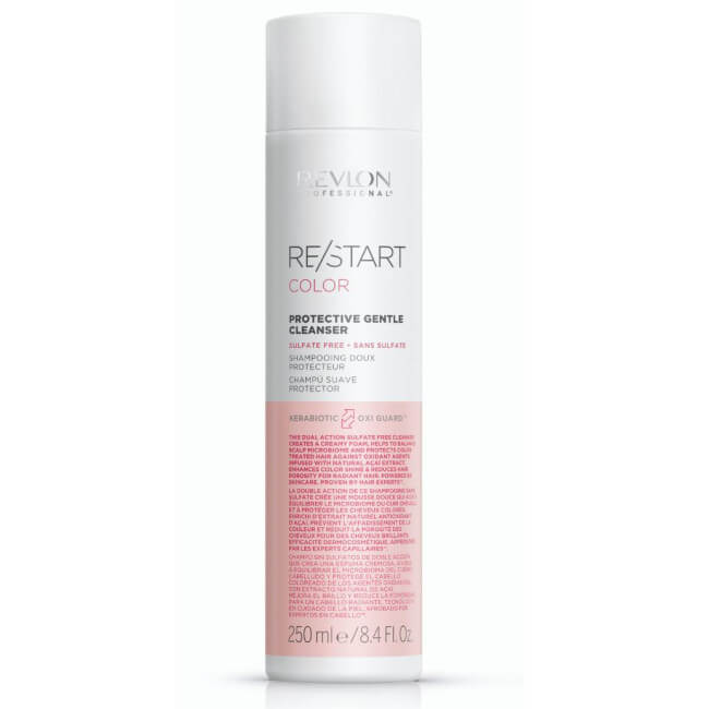 Champú Revlon suave protector del color Restart 250 ML