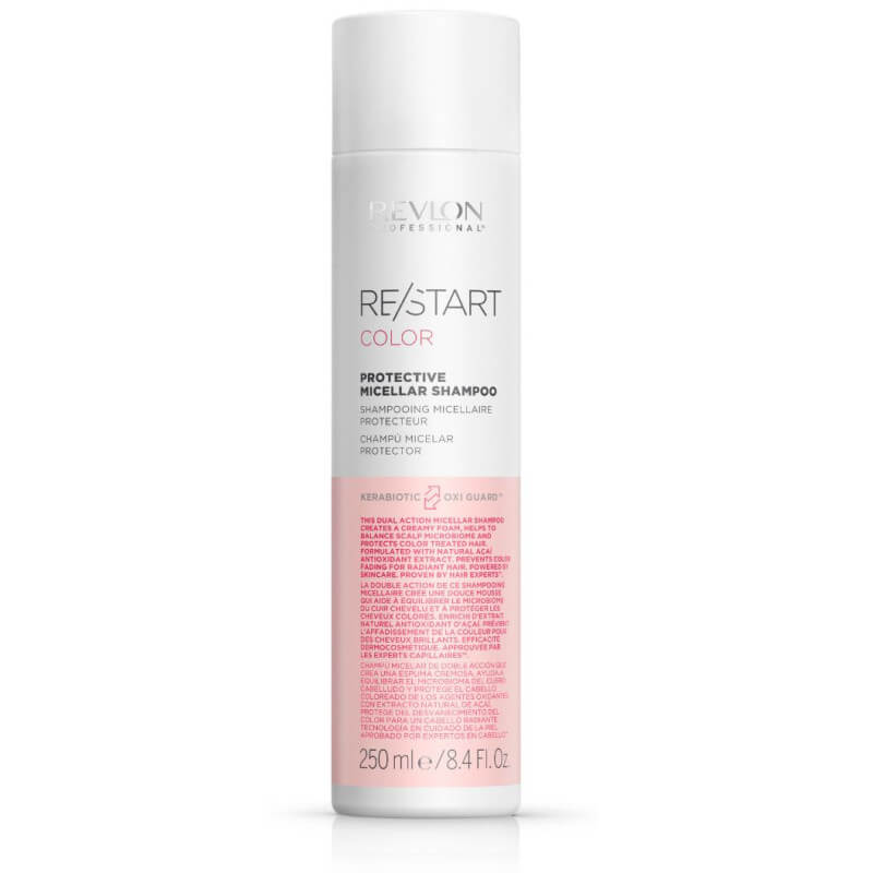 Shampooing Revlon doux protecteur de couleur Restart 250 ML