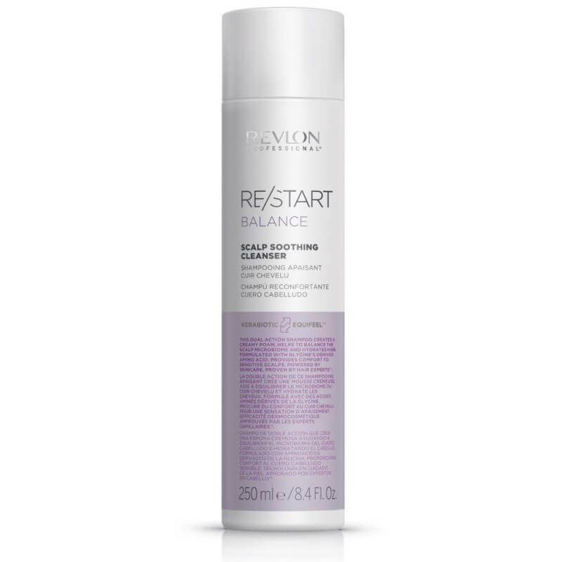 Champô calmante para o couro cabeludo Revlon Balance Restart 250 ML
