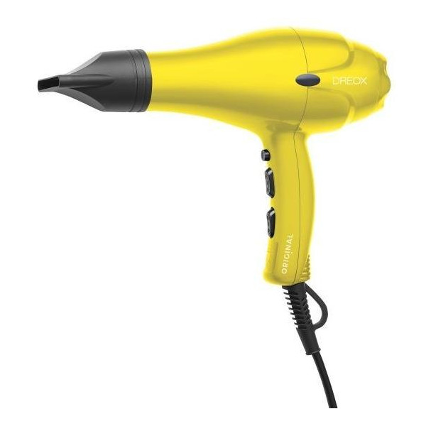 Mini secador de pelo Dréox amarillo 6600637 900 Watts