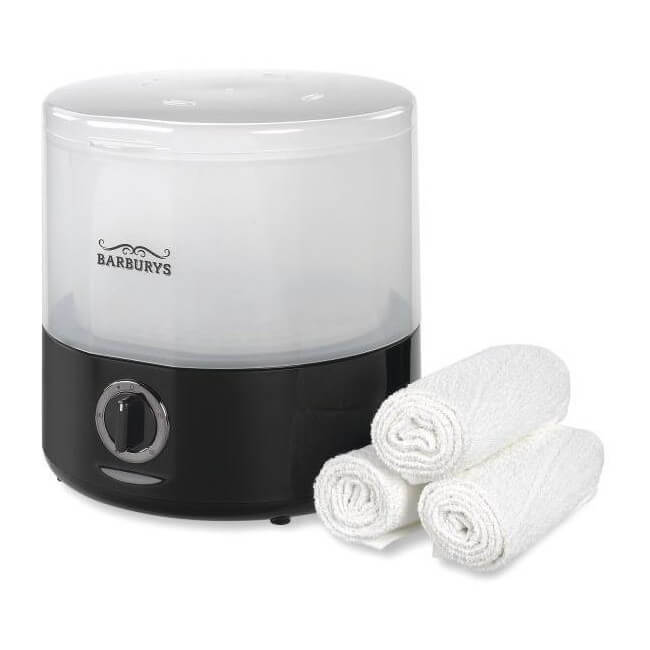 Aquecedor de toalhas para barbeiros Arthur Barburys